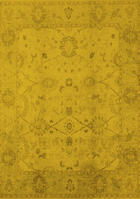 Oriental Yellow Traditional Rug, urb910yw