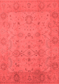 Oriental Red Traditional Rug, urb910red