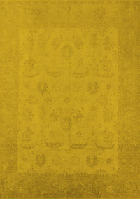 Oriental Yellow Traditional Rug, urb911yw