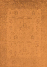 Oriental Orange Traditional Rug, urb911org