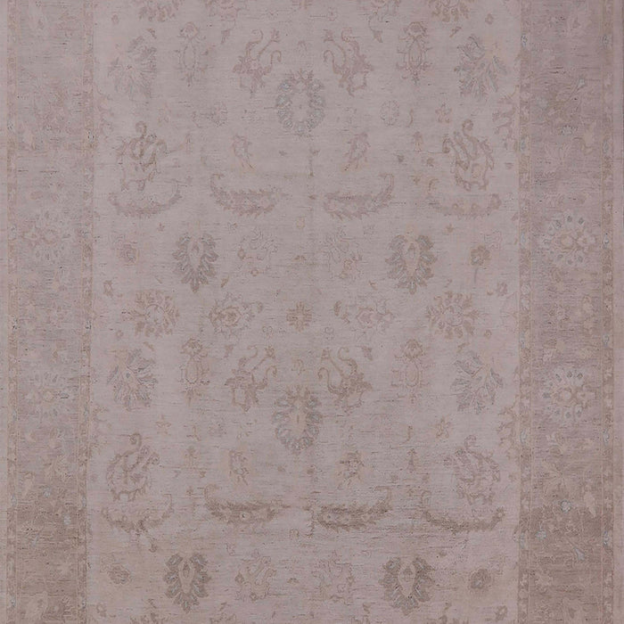 Mid-Century Modern Rosy Brown Pink Oriental Rug, urb911
