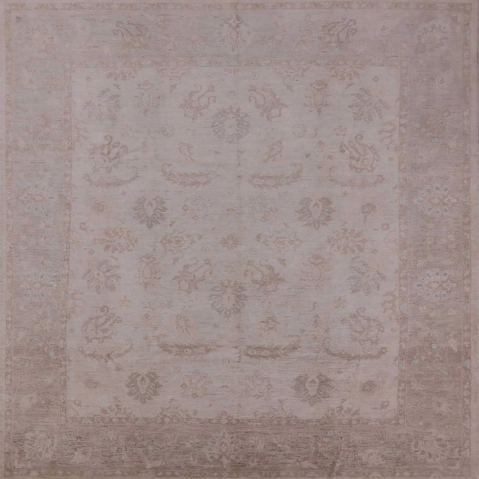 Square Machine Washable Industrial Modern Rosy Brown Pink Rug, wshurb911