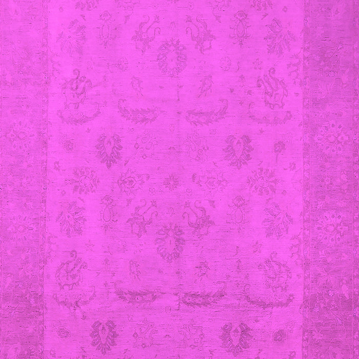 Machine Washable Oriental Pink Traditional Rug, wshurb911pnk