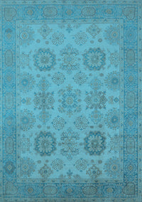 Oriental Light Blue Industrial Rug, urb912lblu