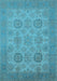 Oriental Light Blue Industrial Rug, urb912lblu