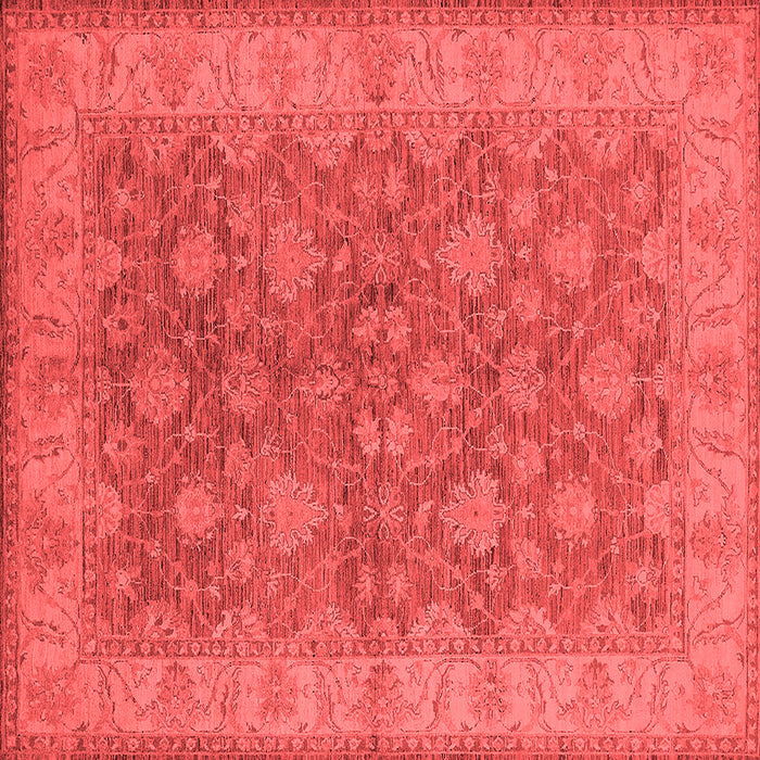 Machine Washable Oriental Red Traditional Rug, wshurb913red