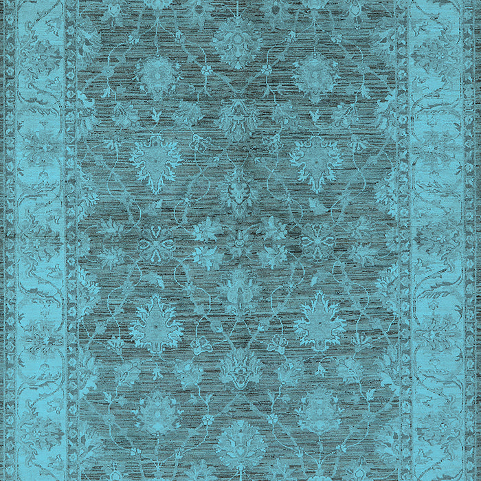Oriental Light Blue Traditional Rug, urb913lblu