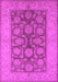 Oriental Pink Traditional Rug, urb914pnk