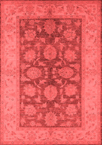 Oriental Red Traditional Rug, urb914red