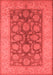Oriental Red Traditional Area Rugs