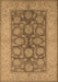 Oriental Brown Traditional Rug, urb914brn