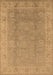 Oriental Brown Industrial Rug, urb915brn