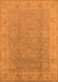 Oriental Orange Industrial Rug, urb915org