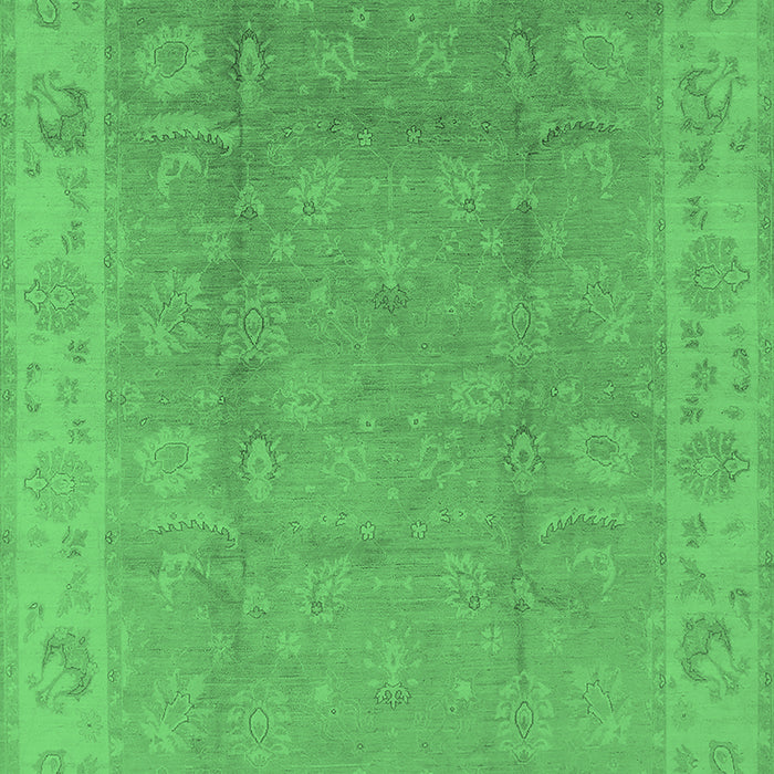 Oriental Emerald Green Industrial Rug, urb915emgrn