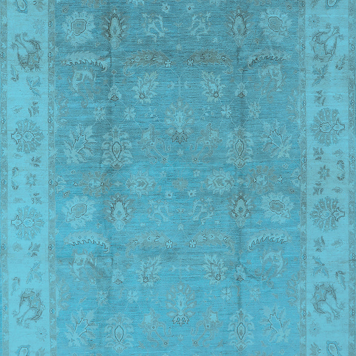 Oriental Light Blue Industrial Rug, urb915lblu
