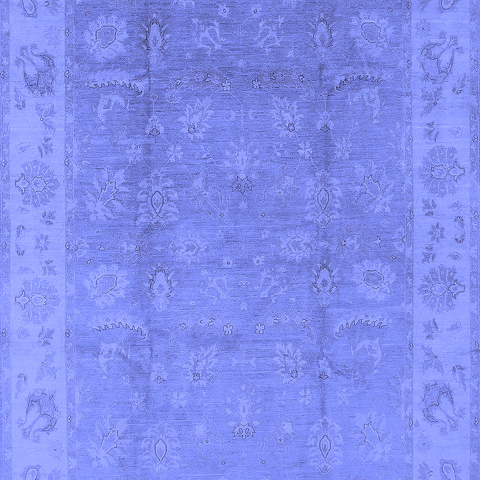Oriental Blue Industrial Rug, urb915blu