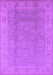 Machine Washable Oriental Purple Industrial Area Rugs, wshurb915pur