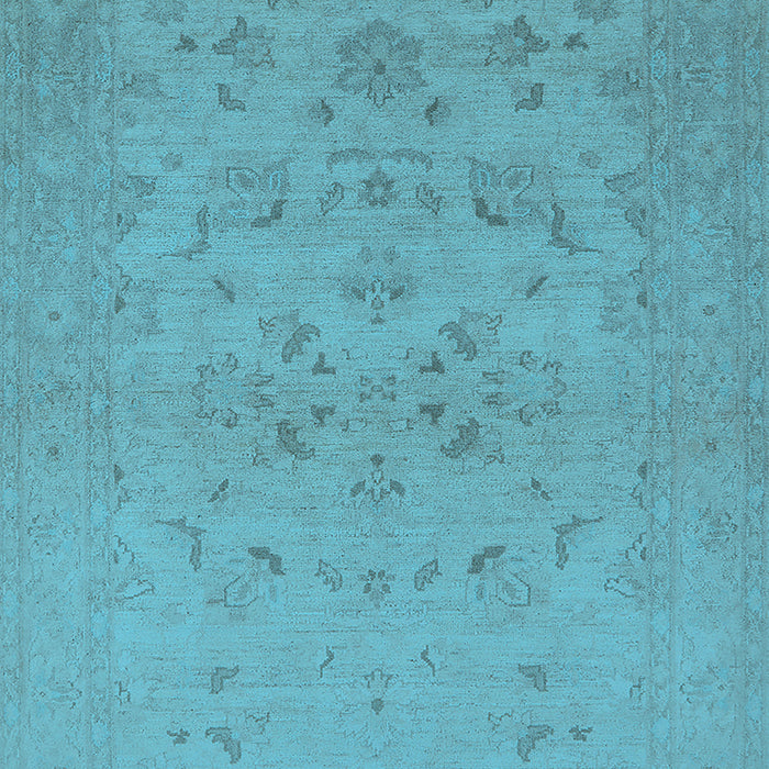 Oriental Light Blue Traditional Rug, urb916lblu