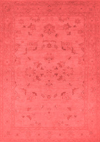 Oriental Red Traditional Rug, urb916red