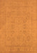 Oriental Orange Traditional Rug, urb917org