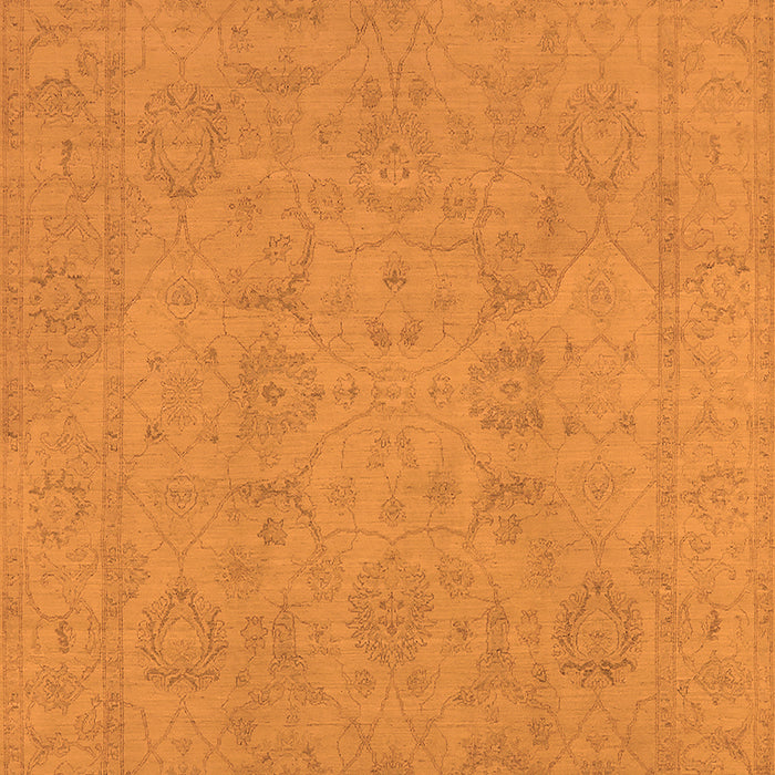 Oriental Orange Traditional Rug, urb917org