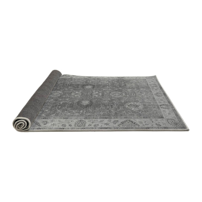Sideview of Oriental Gray Traditional Rug, urb918gry