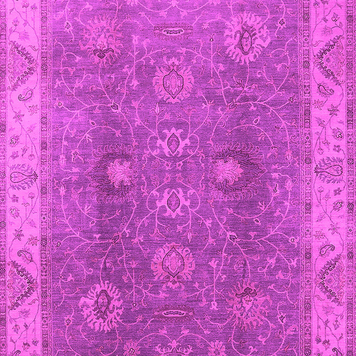 Machine Washable Oriental Pink Traditional Rug, wshurb918pnk