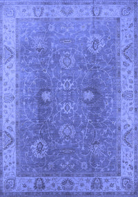 Oriental Blue Traditional Rug, urb918blu