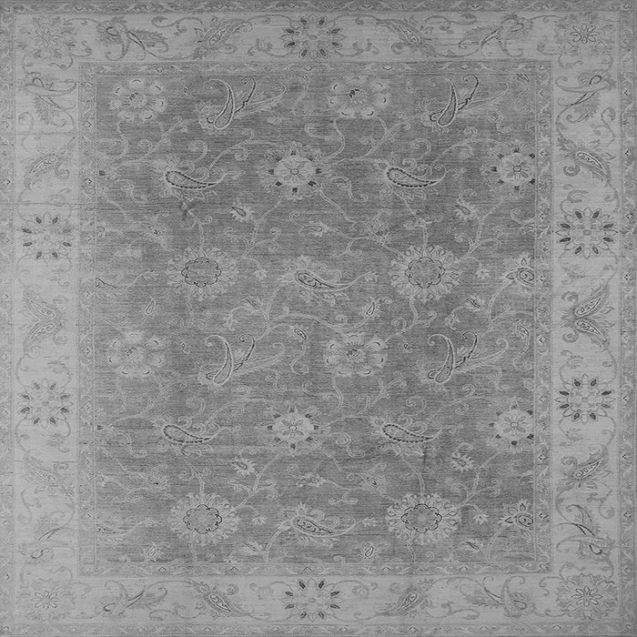 Square Oriental Gray Traditional Rug, urb919gry