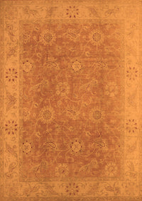 Oriental Orange Traditional Rug, urb919org