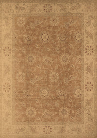 Oriental Brown Traditional Rug, urb919brn