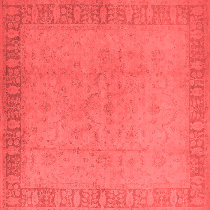 Machine Washable Oriental Red Traditional Rug, wshurb920red