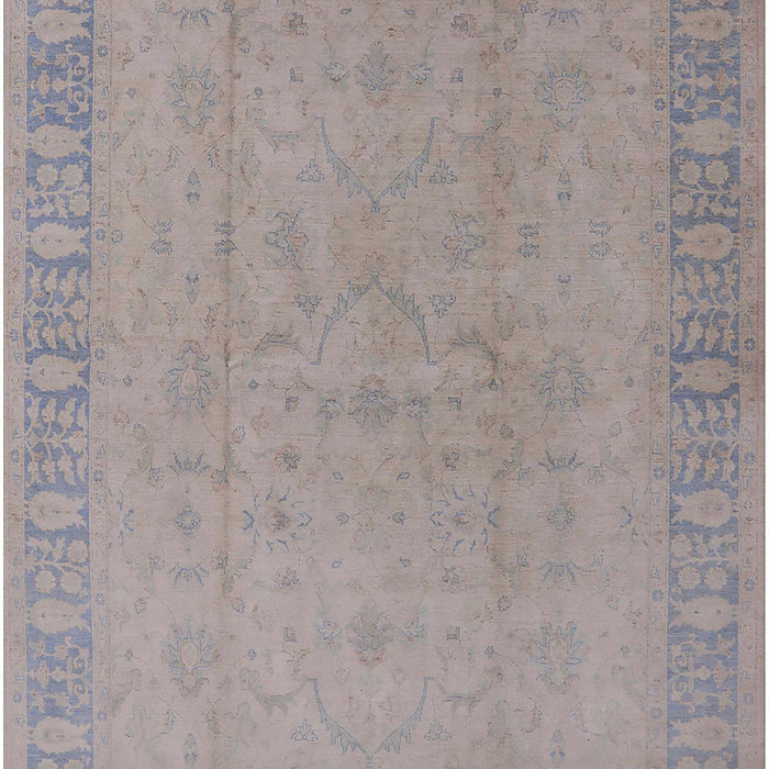 Mid-Century Modern Rosy Brown Pink Oriental Rug, urb920