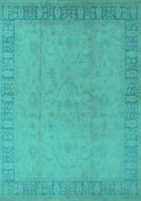 Oriental Turquoise Traditional Rug, urb920turq