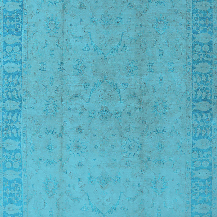 Oriental Light Blue Traditional Rug, urb920lblu