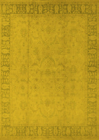 Oriental Yellow Traditional Rug, urb920yw