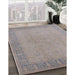 Machine Washable Industrial Modern Rosy Brown Pink Rug in a Family Room, wshurb920