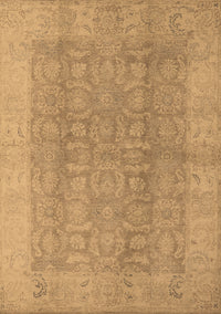 Oriental Brown Traditional Rug, urb921brn