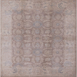 Square Machine Washable Industrial Modern Rose Dust Purple Rug, wshurb921