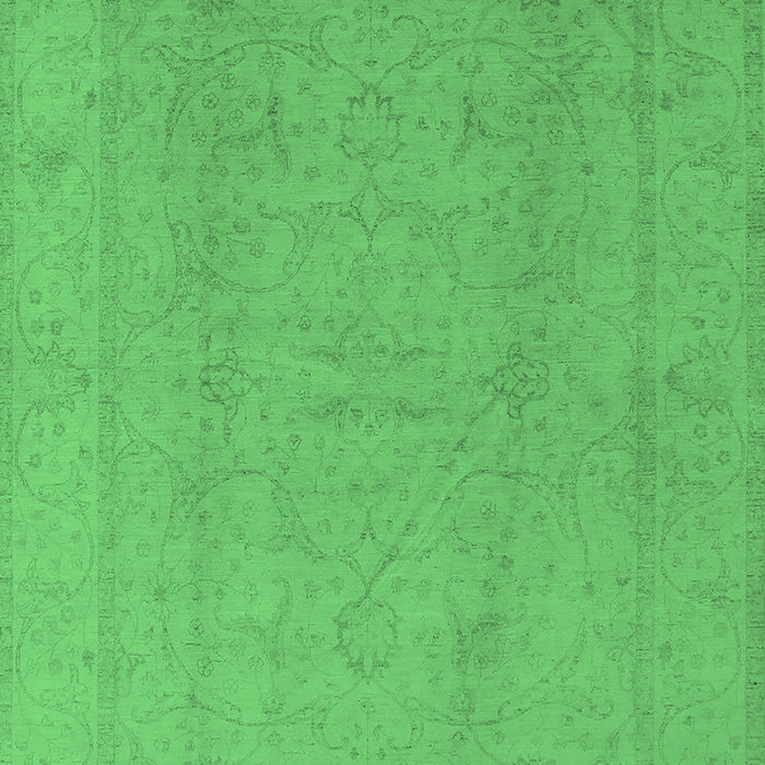 Oriental Emerald Green Traditional Rug, urb922emgrn