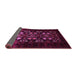 Sideview of Oriental Pink Industrial Rug, urb923pnk