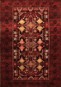 Oriental Orange Industrial Rug, urb923org