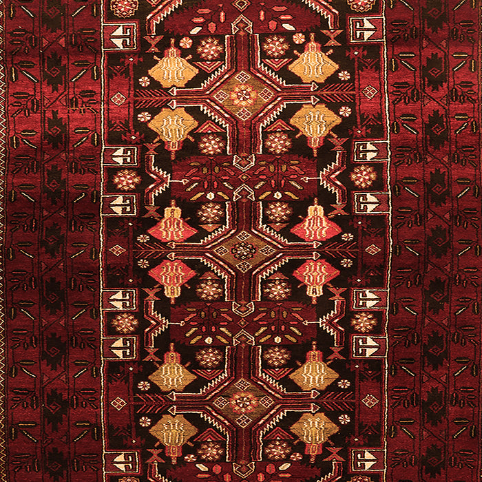 Oriental Orange Industrial Rug, urb923org