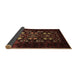 Sideview of Oriental Brown Industrial Rug, urb923brn