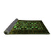 Sideview of Oriental Green Industrial Rug, urb923grn