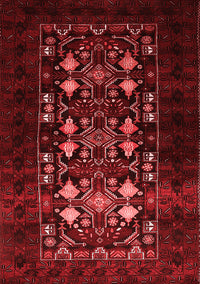 Oriental Red Industrial Rug, urb923red