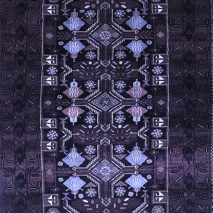 Oriental Blue Industrial Rug, urb923blu