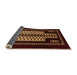 Sideview of Oriental Orange Industrial Rug, urb924org