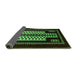 Sideview of Oriental Green Industrial Rug, urb924grn