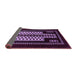 Sideview of Oriental Purple Industrial Rug, urb924pur